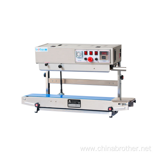 Small bag Heat continuous band sealer Sealing Machine